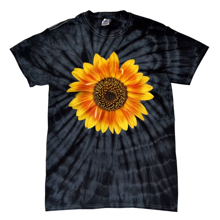 Cute Sunflower Sun Flower Fun Nature Flower Garden Lovers Tie-Dye T-Shirt