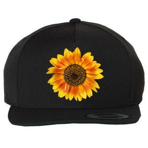 Cute Sunflower Sun Flower Fun Nature Flower Garden Lovers Wool Snapback Cap