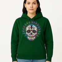 Colorful Sugar Skull Weapons Hoodie