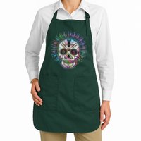 Colorful Sugar Skull Weapons Apron