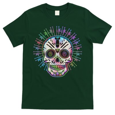 Colorful Sugar Skull Weapons T-Shirt