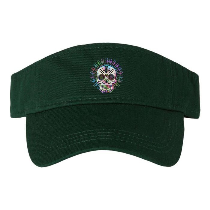 Colorful Sugar Skull Weapons Visor