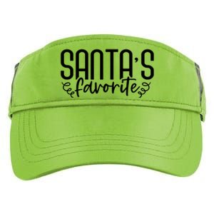 Christmas Santa S Favorite Adult Drive Performance Visor