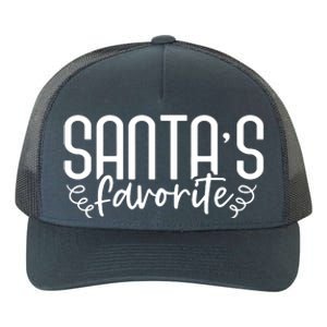 Christmas Santa S Favorite Yupoong Adult 5-Panel Trucker Hat