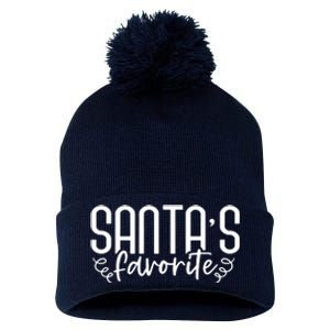 Christmas Santa S Favorite Pom Pom 12in Knit Beanie