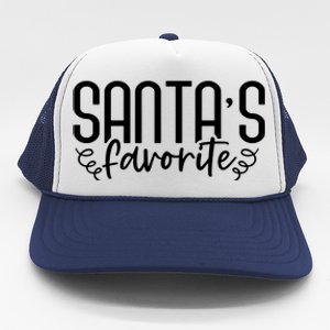 Christmas Santa S Favorite Trucker Hat