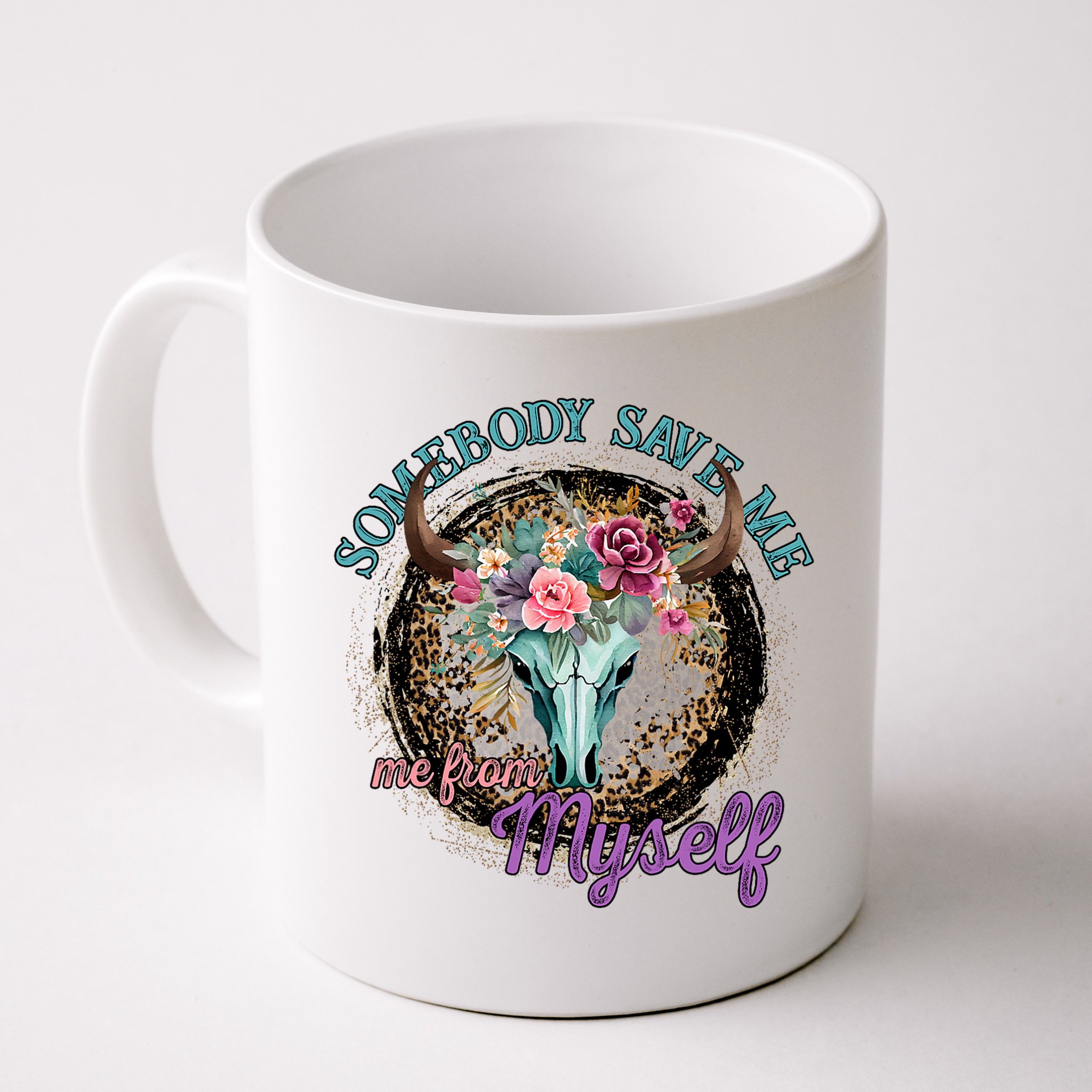 Cowgirl Somebody Save Me Country Music Mug