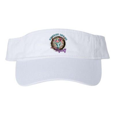 Cowgirl Somebody Save Me Country Music Visor