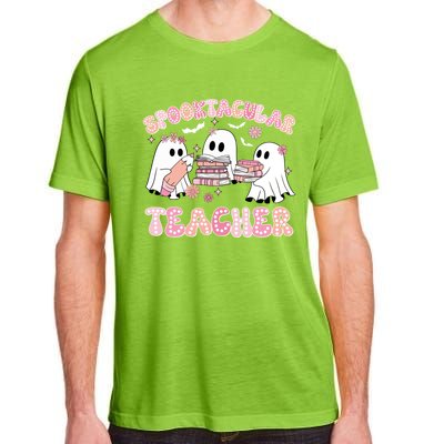 Cute Spooky Season Halloween Teacher Gift Adult ChromaSoft Performance T-Shirt