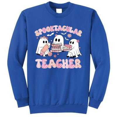 Cute Spooky Season Halloween Teacher Gift Sweatshirt