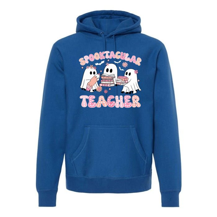 Cute Spooky Season Halloween Teacher Gift Premium Hoodie