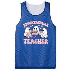 Cute Spooky Season Halloween Teacher Gift Mesh Reversible Basketball Jersey Tank