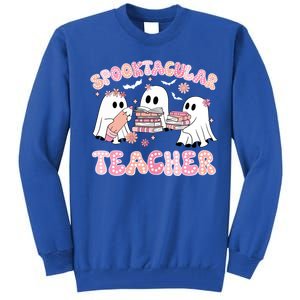 Cute Spooky Season Halloween Teacher Gift Tall Sweatshirt