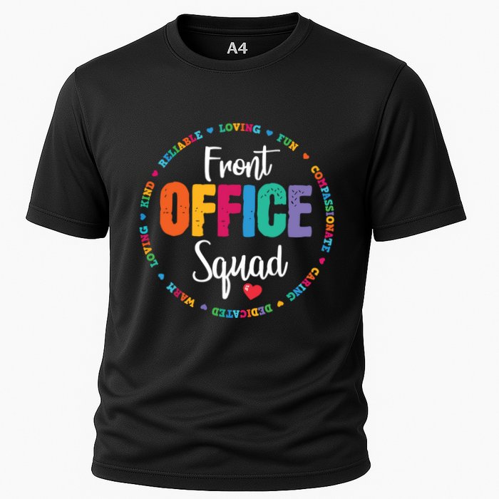 Cute School Secretary Admin Appreciation Front Office Squad Cooling Performance Crew T-Shirt