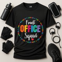 Cute School Secretary Admin Appreciation Front Office Squad Cooling Performance Crew T-Shirt