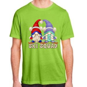 Cute Ski Squad Gnome Graphic For Ski Mom And Dad Love Skiing Great Gift Adult ChromaSoft Performance T-Shirt