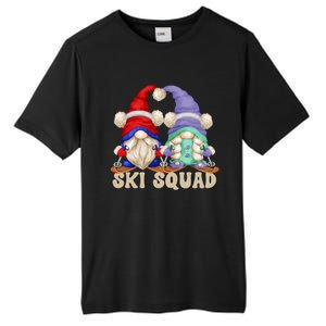 Cute Ski Squad Gnome Graphic For Ski Mom And Dad Love Skiing Great Gift Tall Fusion ChromaSoft Performance T-Shirt