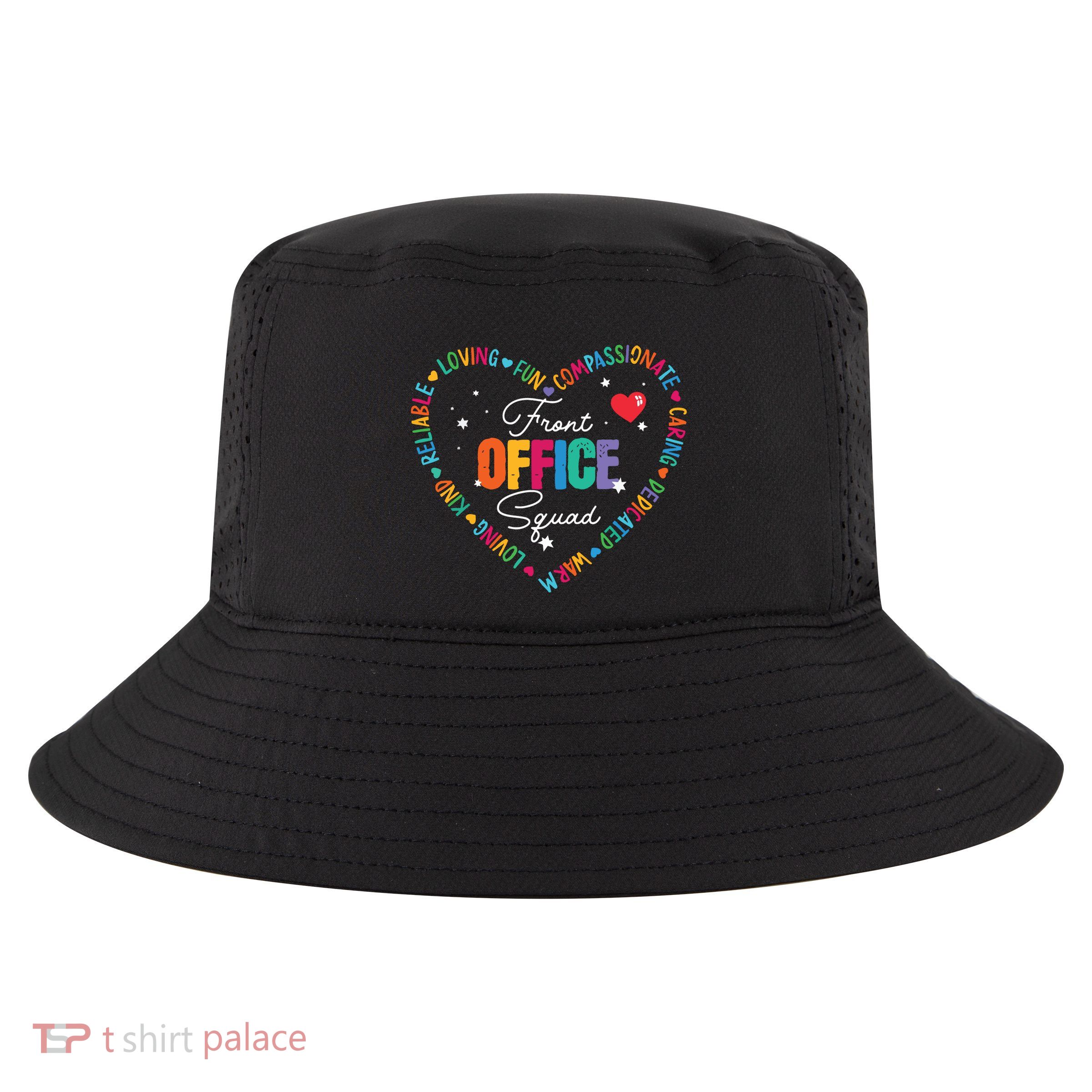 Cute School Secretary Admin Appreciation Front Office Squad Cool Comfort Performance Bucket Hat