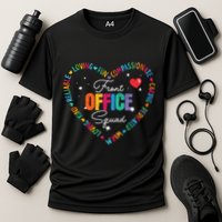 Cute School Secretary Admin Appreciation Front Office Squad Cooling Performance Crew T-Shirt