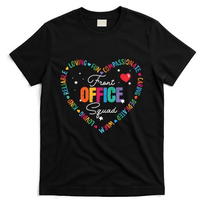 Cute School Secretary Admin Appreciation Front Office Squad T-Shirt