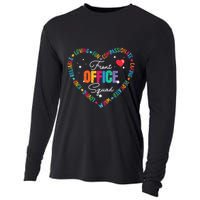 Cute School Secretary Admin Appreciation Front Office Squad Cooling Performance Long Sleeve Crew