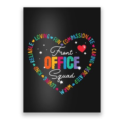 Cute School Secretary Admin Appreciation Front Office Squad Poster