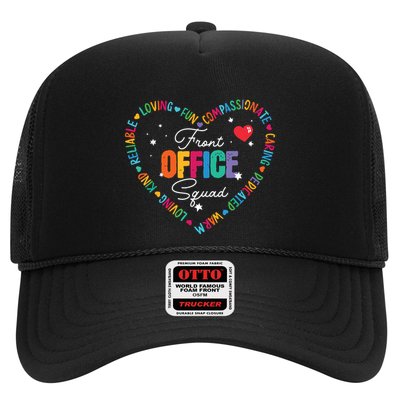 Cute School Secretary Admin Appreciation Front Office Squad Trucker Hat
