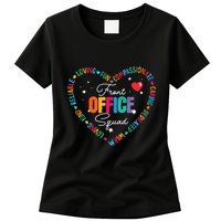 Cute School Secretary Admin Appreciation Front Office Squad Womens T-Shirt