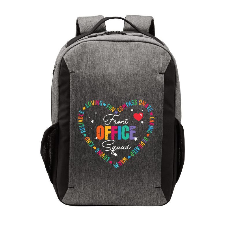 Cute School Secretary Admin Appreciation Front Office Squad Vector Backpack