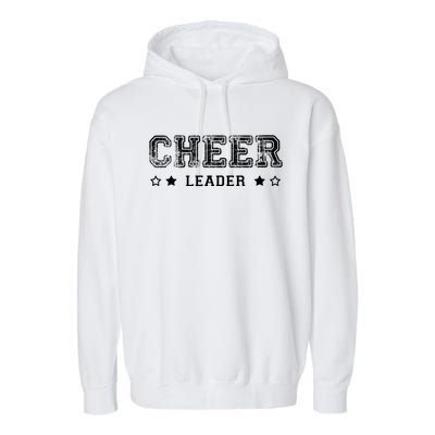 Cheerleader Spirit Squad World Varsity All Star Cute Cheer Gift Garment-Dyed Fleece Hoodie