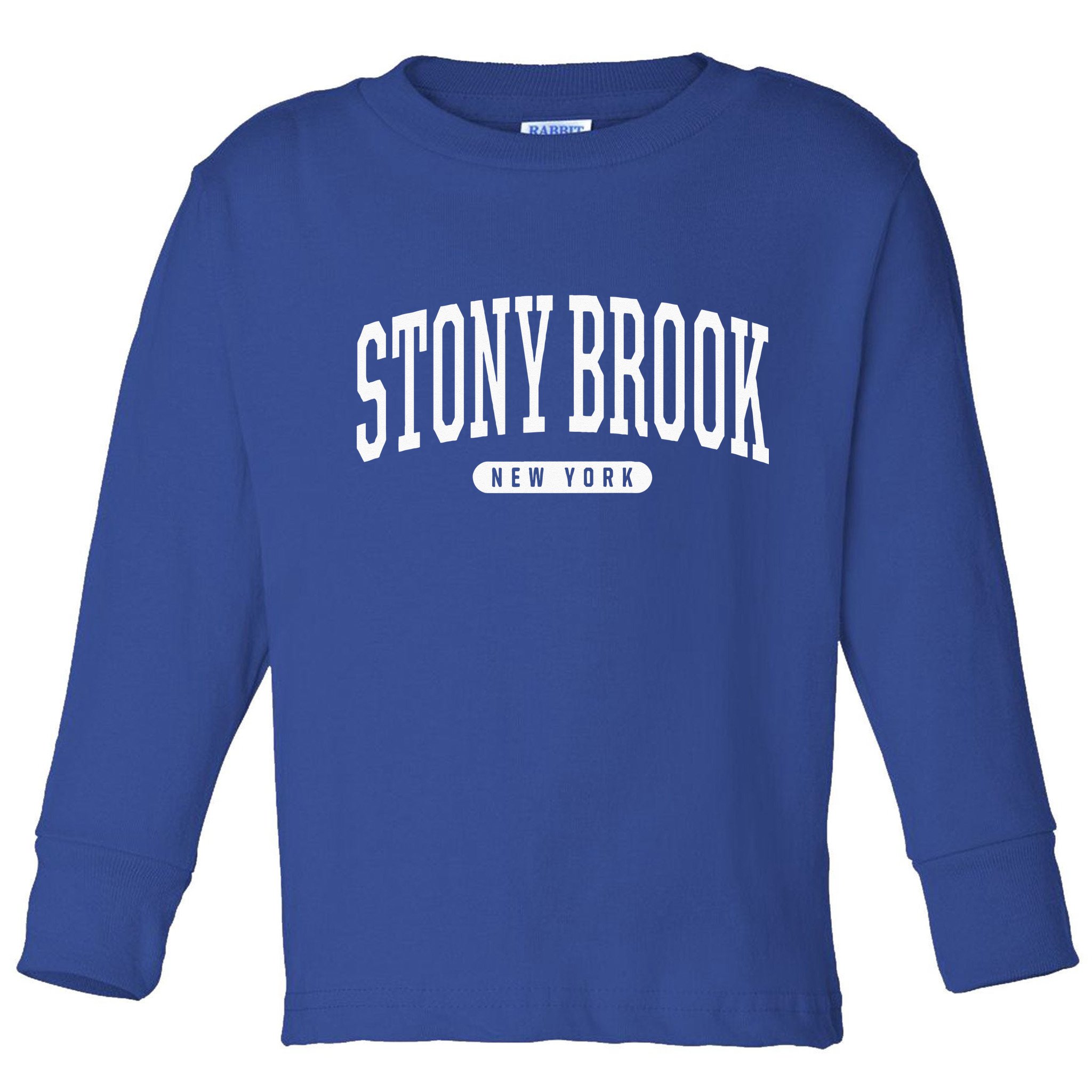 College Style Stony Brook New York Souvenir Gift  Toddler Long Sleeve Shirt
