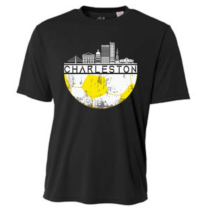 Charleston Skyline Soccer Champs Soccer Sports Fan Cool Cooling Performance Crew T-Shirt