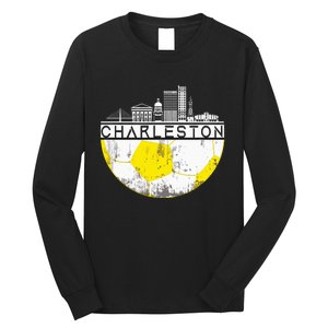 Charleston Skyline Soccer Champs Soccer Sports Fan Cool Long Sleeve Shirt