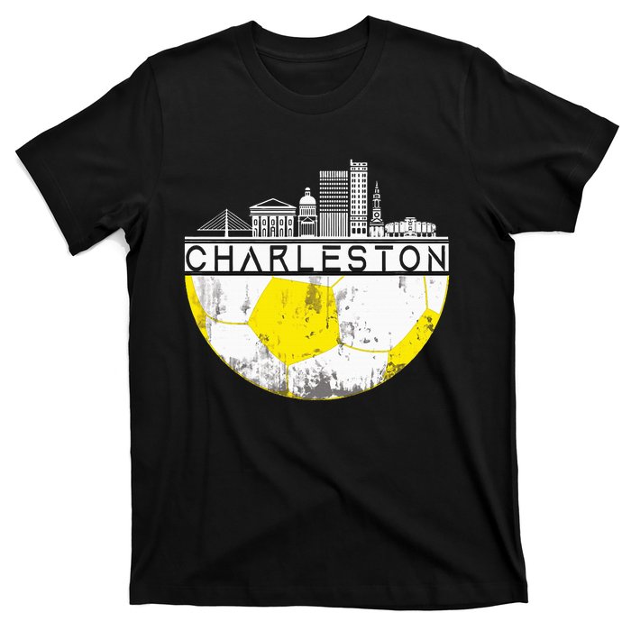 Charleston Skyline Soccer Champs Soccer Sports Fan Cool T-Shirt