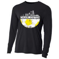 Charleston Skyline Soccer Champs Soccer Sports Fan Cool Cooling Performance Long Sleeve Crew