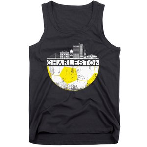 Charleston Skyline Soccer Champs Soccer Sports Fan Cool Tank Top