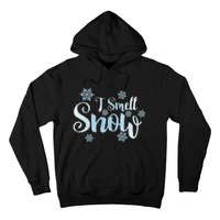 Cute Snowflakes Snowy Winter Holiday Christmas Hoodie