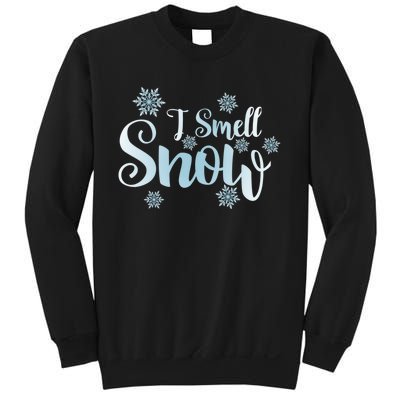 Cute Snowflakes Snowy Winter Holiday Christmas Sweatshirt