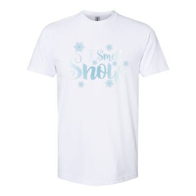 Cute Snowflakes Snowy Winter Holiday Christmas Softstyle CVC T-Shirt