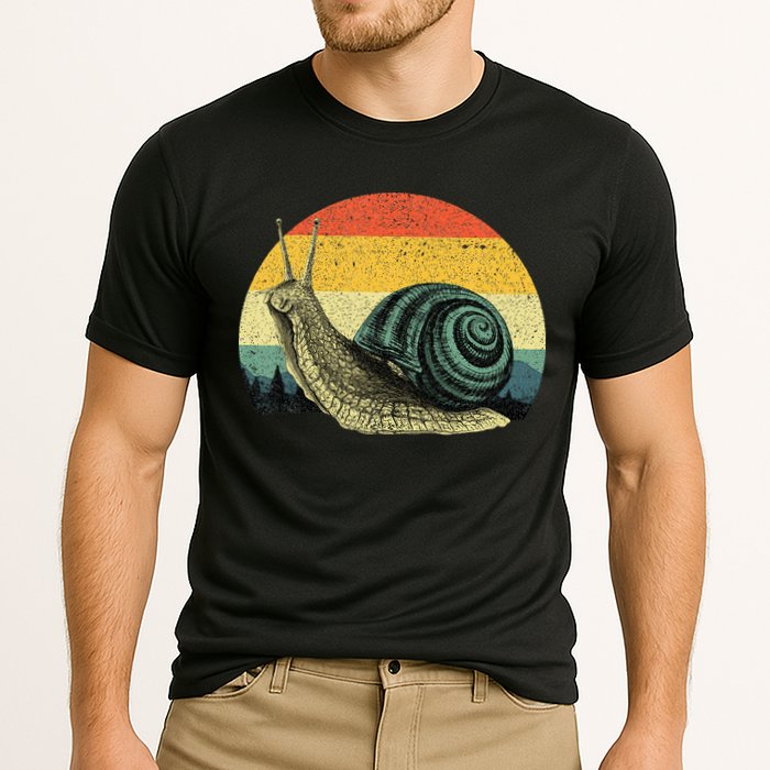 Cute Snail Slug Gardening Animal Lover Cooling Performance Crew T-Shirt