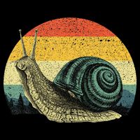 Cute Snail Slug Gardening Animal Lover Cooling Performance Crew T-Shirt