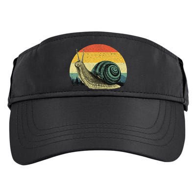 Cute Snail Slug Gardening Animal Lover Adult Drive Performance Visor