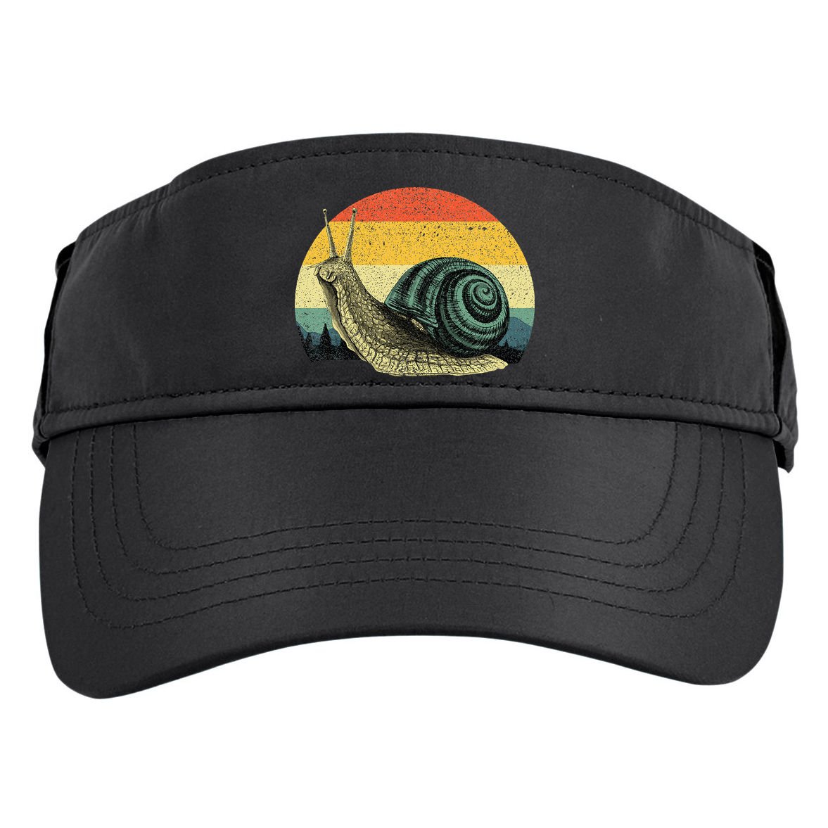 Cute Snail Slug Gardening Animal Lover Adult Drive Performance Visor