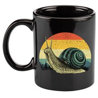 Cute Snail Slug Gardening Animal Lover 11oz C Handle Ceramic Mug