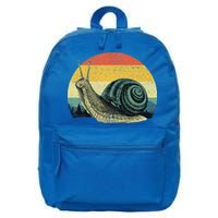 Cute Snail Slug Gardening Animal Lover 16 in Basic Backpack