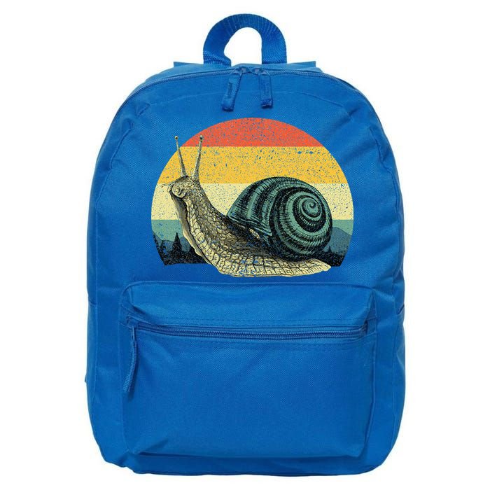 Cute Snail Slug Gardening Animal Lover 16 in Basic Backpack