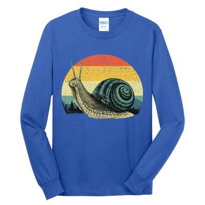 Cute Snail Slug Gardening Animal Lover Tall Long Sleeve T-Shirt