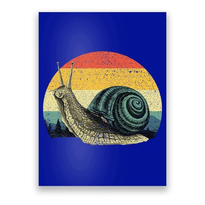 Cute Snail Slug Gardening Animal Lover Poster