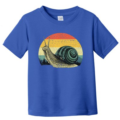 Cute Snail Slug Gardening Animal Lover Toddler T-Shirt