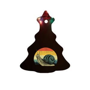 Cute Snail Slug Gardening Animal Lover Ceramic Tree Ornament